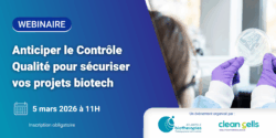 Webinaire Contrôle qualité - Clean Cells Atlanpole Biotherapies mars 2026